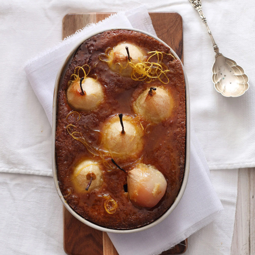 Pear & Vanilla Honey Pudding